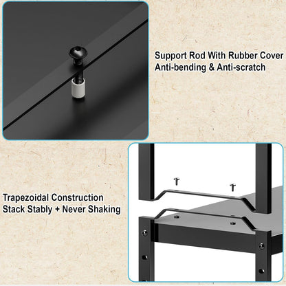 Expandable Cabinet Shelf Organizer, Adjustable kitchen Countertop Storage