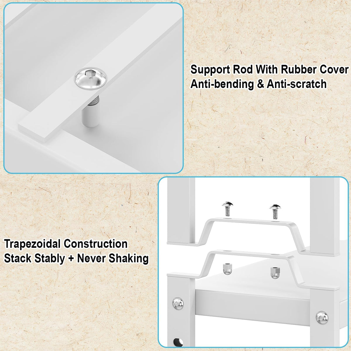 Expandable Cabinet Shelf Organizer, Adjustable kitchen Countertop Storage