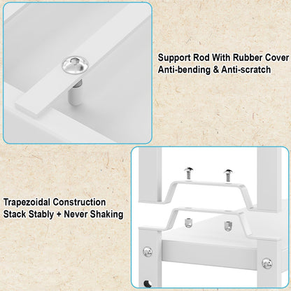 Expandable Cabinet Shelf Organizer, Adjustable kitchen Countertop Storage
