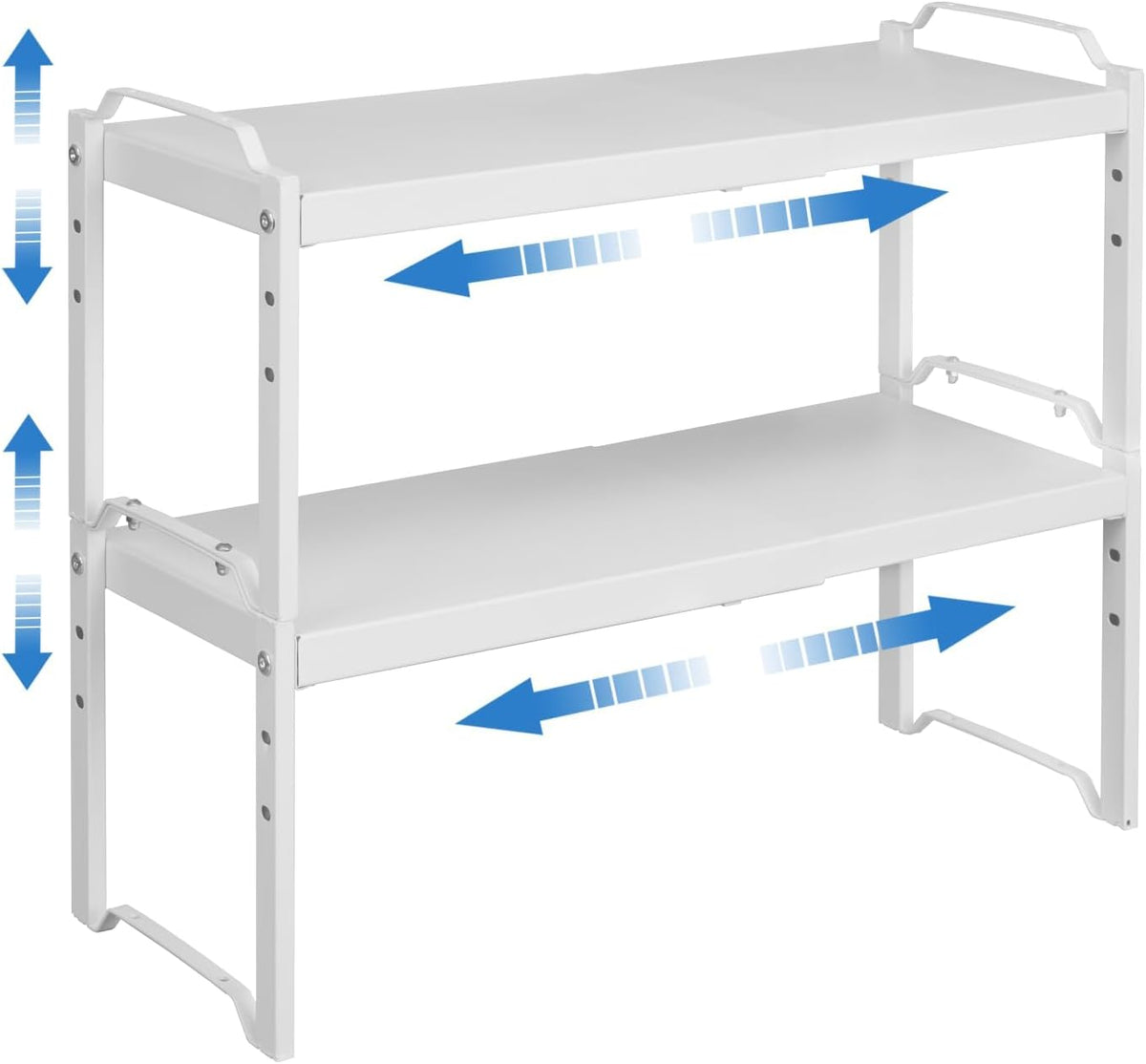 Expandable Cabinet Shelf Organizer, Adjustable kitchen Countertop Storage