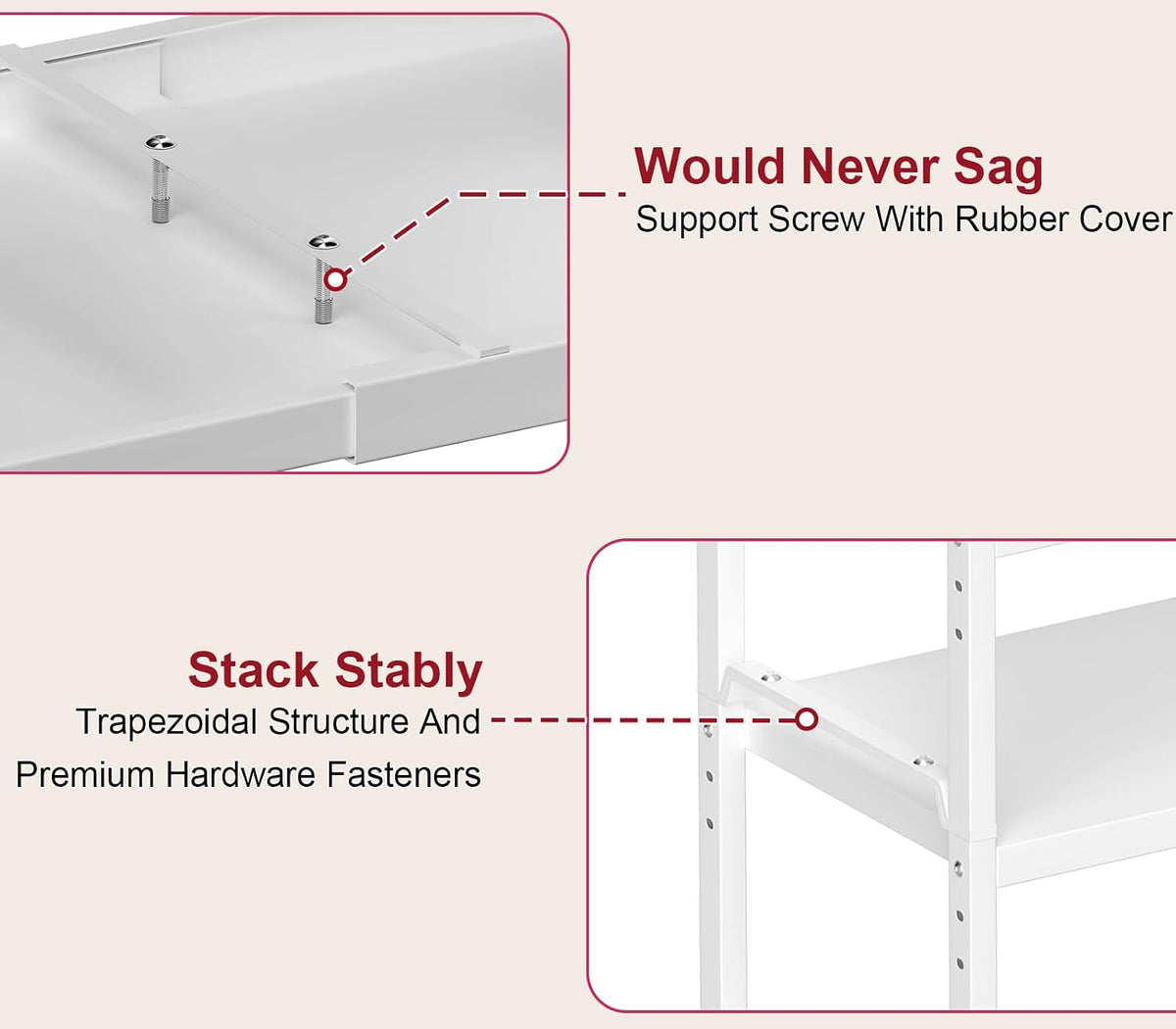 Expandable Cabinet Shelf Organizer, Adjustable kitchen Countertop Storage