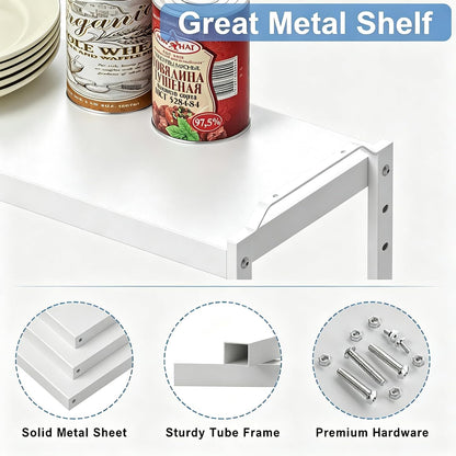 Expandable Cabinet Shelf Organizer, Adjustable kitchen Countertop Storage