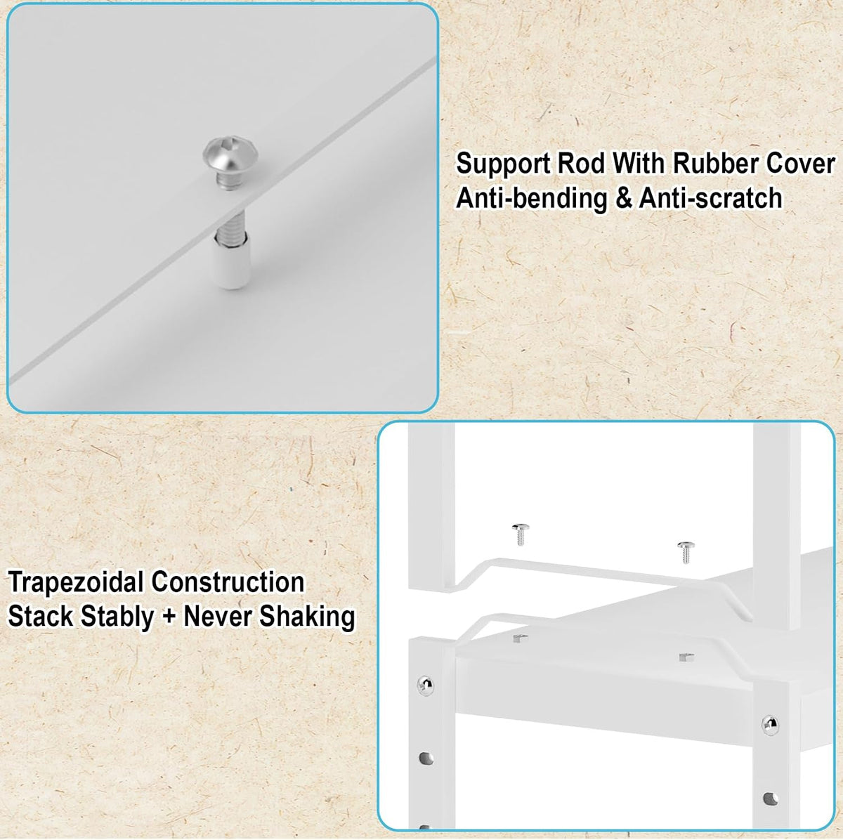 Expandable Cabinet Shelf Organizer, Adjustable kitchen Countertop Storage