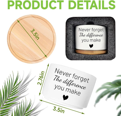 Office Desk Shelf Decor, Funny Succulent Plant Pot (Plants Not Included)