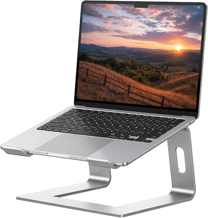 Laptop Stand, Aluminum Ergonomic Desk Riser, 10-15.6", Gold