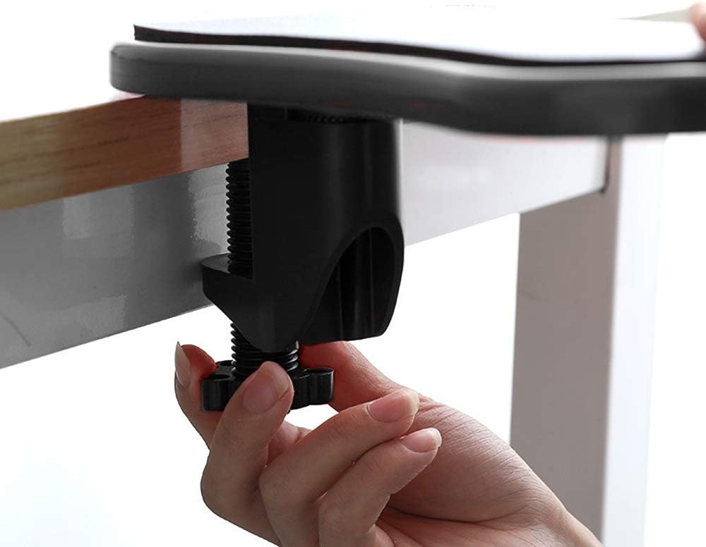 Arm Rest Support for Desk, Rotating Adjustable Computer Desk Armrest Extender, Relieve Stress, Eliminate Pain, Reduce Office Occupational Chronic