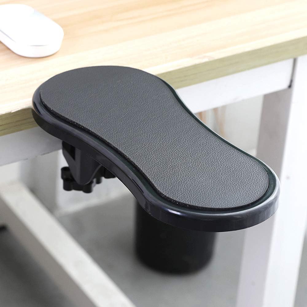 Arm Rest Support for Desk, Rotating Adjustable Computer Desk Armrest Extender, Relieve Stress, Eliminate Pain, Reduce Office Occupational Chronic