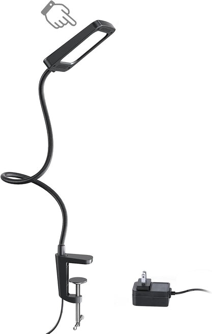 TROND LED Desk Lamp with Clamp, 1000LM Bright 3-Level Dimmable Desk Light