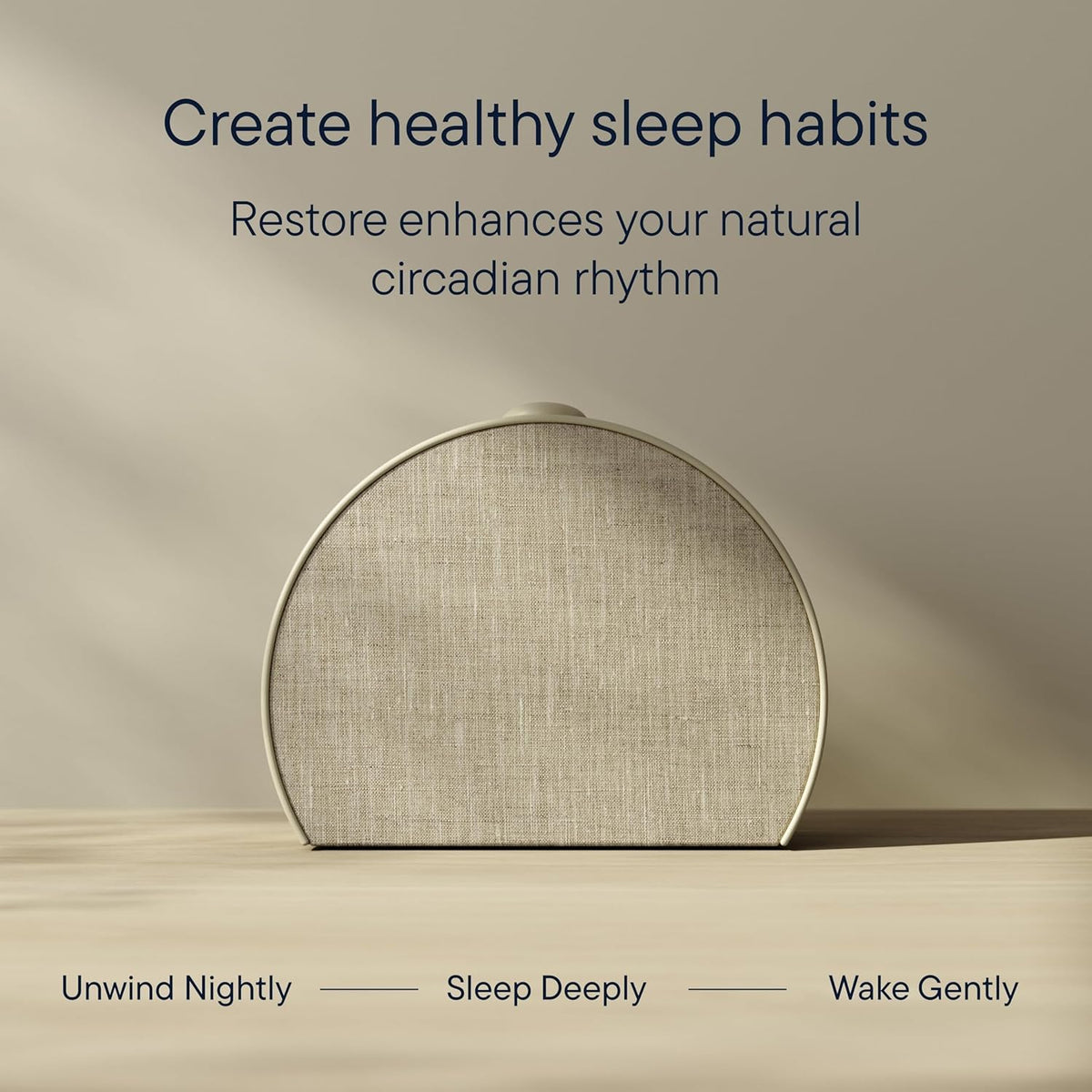 Hatch Restore 3 | Science-Backed Sleep Audio, Circadian Lighting (Putty)