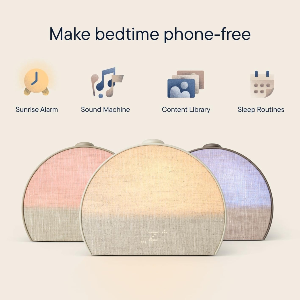 Hatch Restore 3 | Science-Backed Sleep Audio, Circadian Lighting (Putty)