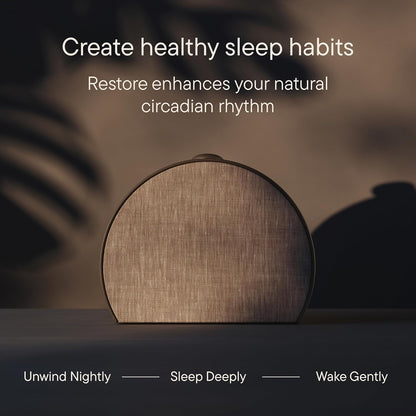Hatch Restore 3 | Science-Backed Sleep Audio, Circadian Lighting (Putty)