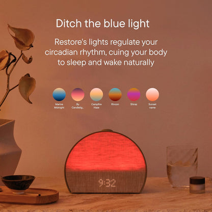 Hatch Restore 3 | Science-Backed Sleep Audio, Circadian Lighting (Putty)