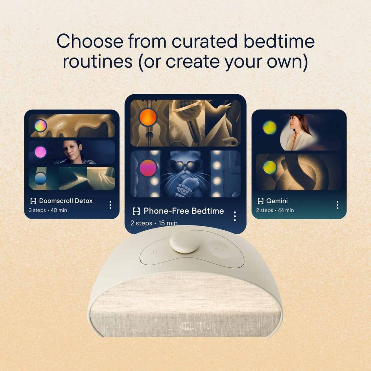 Hatch Restore 3 | Science-Backed Sleep Audio, Circadian Lighting (Putty)