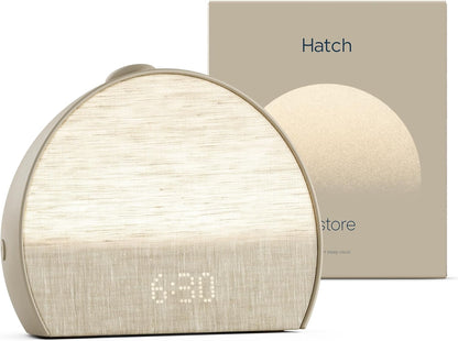 Hatch Restore 3 | Science-Backed Sleep Audio, Circadian Lighting (Putty)