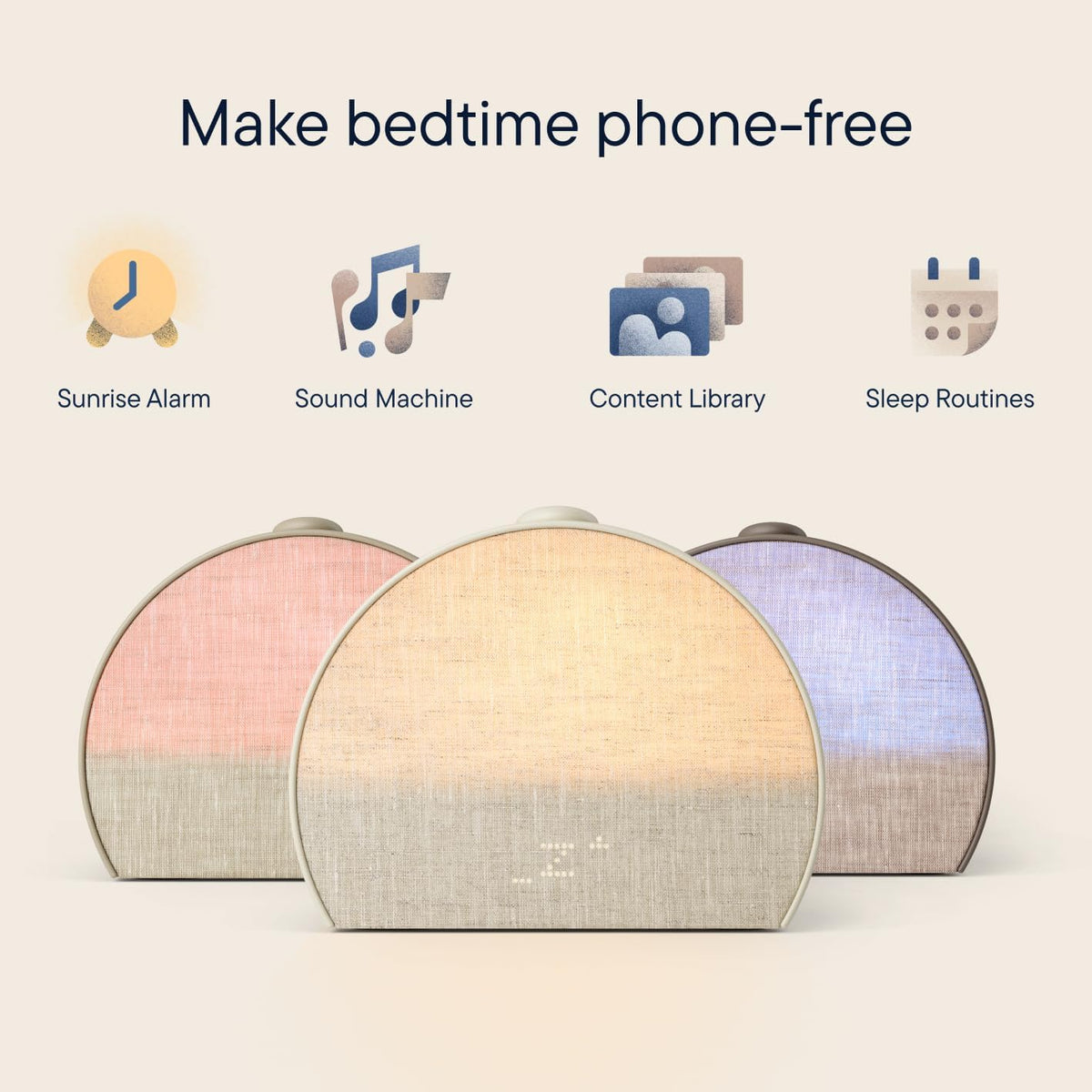 Hatch Restore 3 | Science-Backed Sleep Audio, Circadian Lighting (Putty)