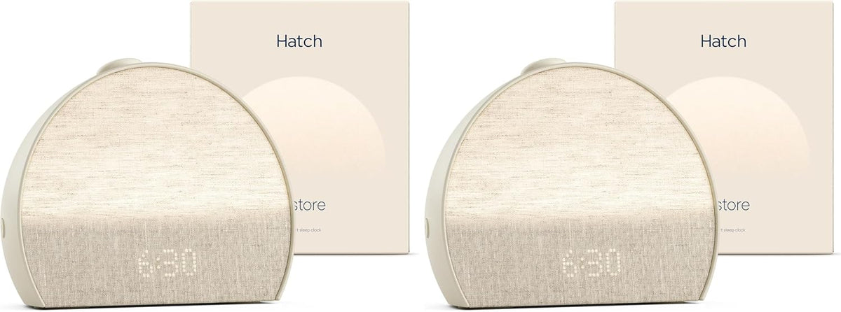 Hatch Restore 3 | Science-Backed Sleep Audio, Circadian Lighting (Putty)