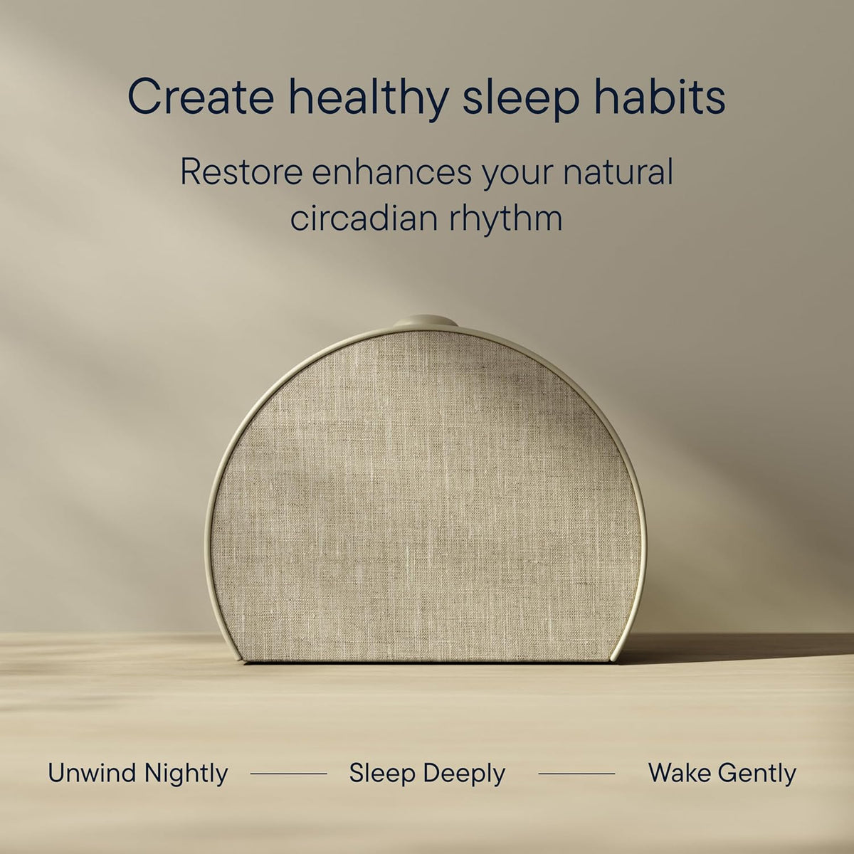 Hatch Restore 3 | Science-Backed Sleep Audio, Circadian Lighting (Putty)