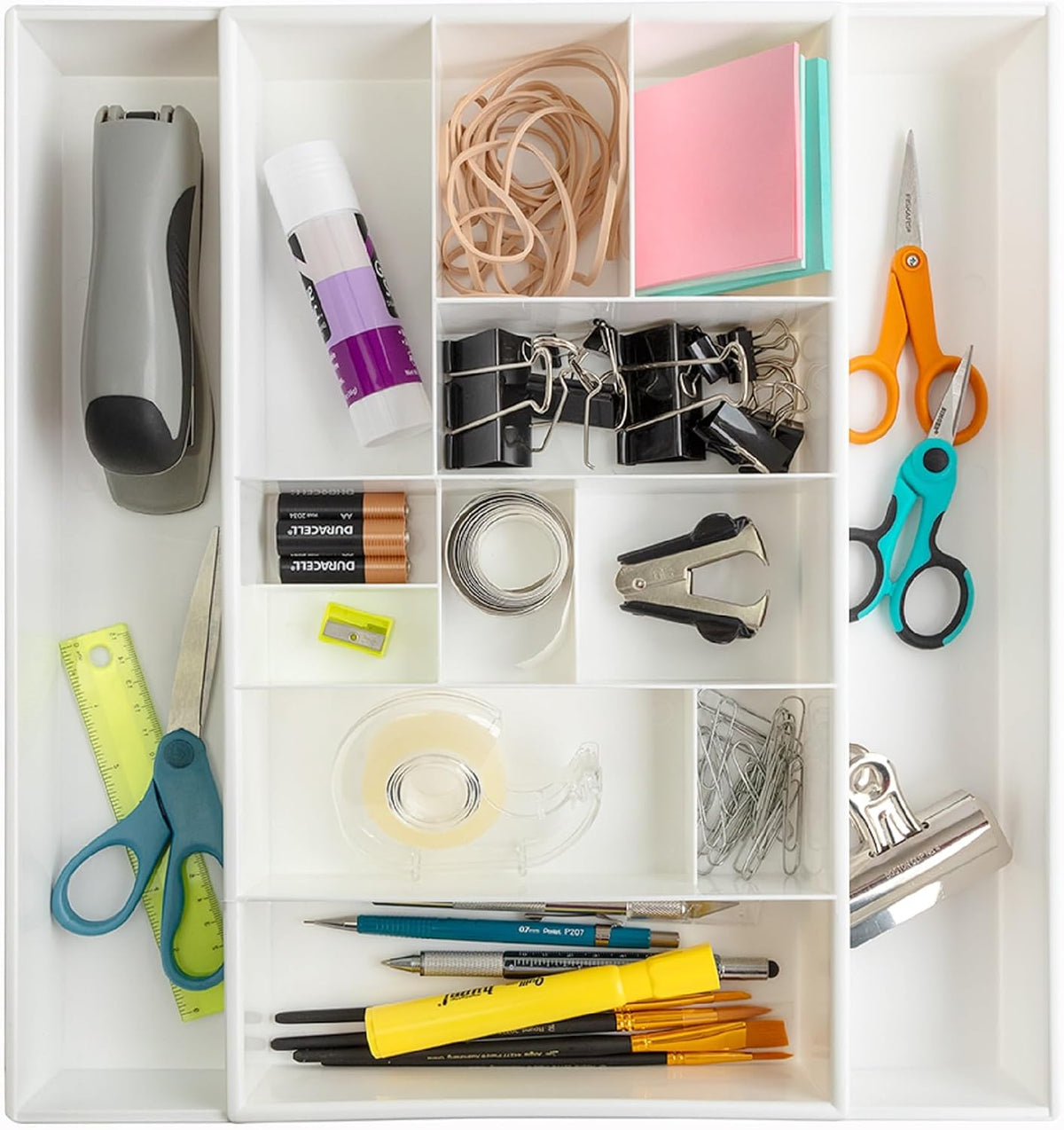 Expandable Office Drawer Desk Organizer Storage Tray