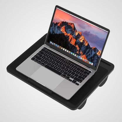 Leather Desk Pad Mat, 17" x 12", Black