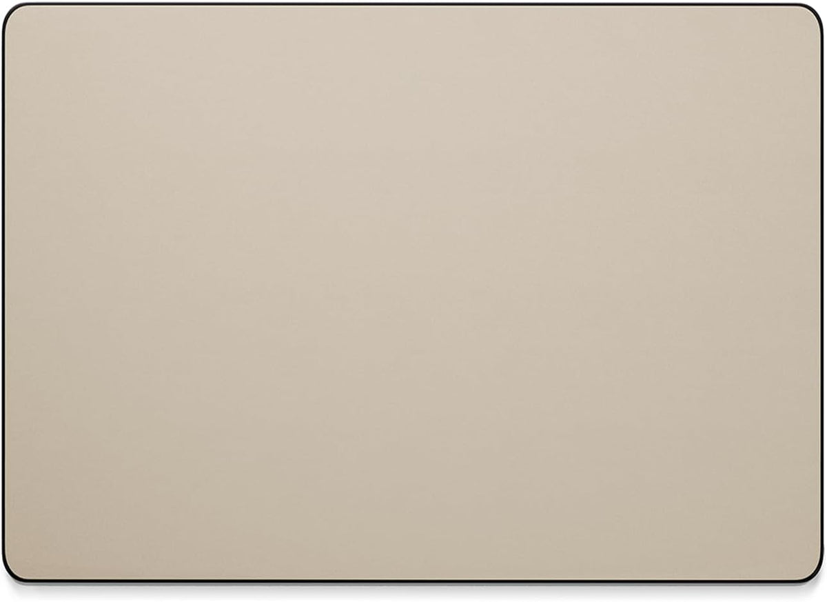 Leather Desk Pad Mat, 17" x 12", Black