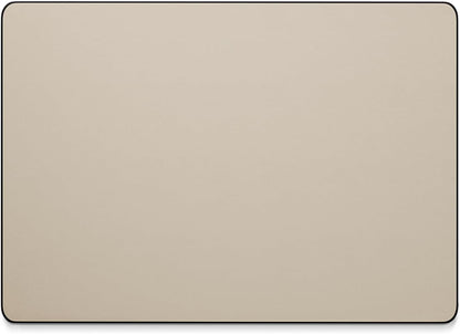 Leather Desk Pad Mat, 17" x 12", Black