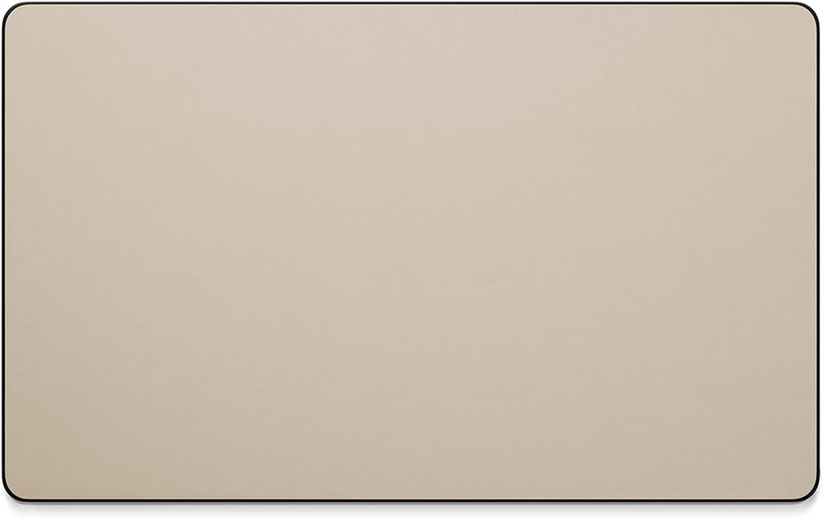 Leather Desk Pad Mat, 17" x 12", Black
