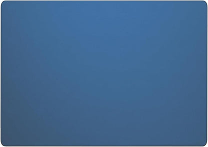 Leather Desk Pad Mat, 17" x 12", Black