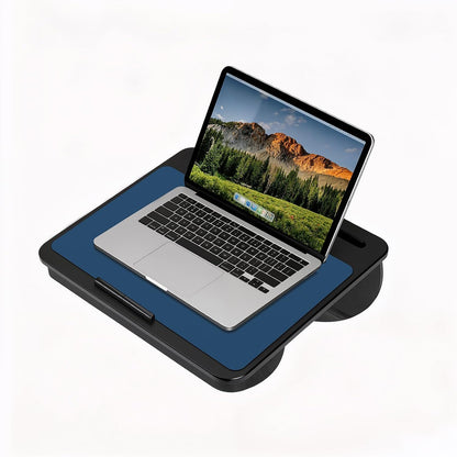 Leather Desk Pad Mat, 17" x 12", Black