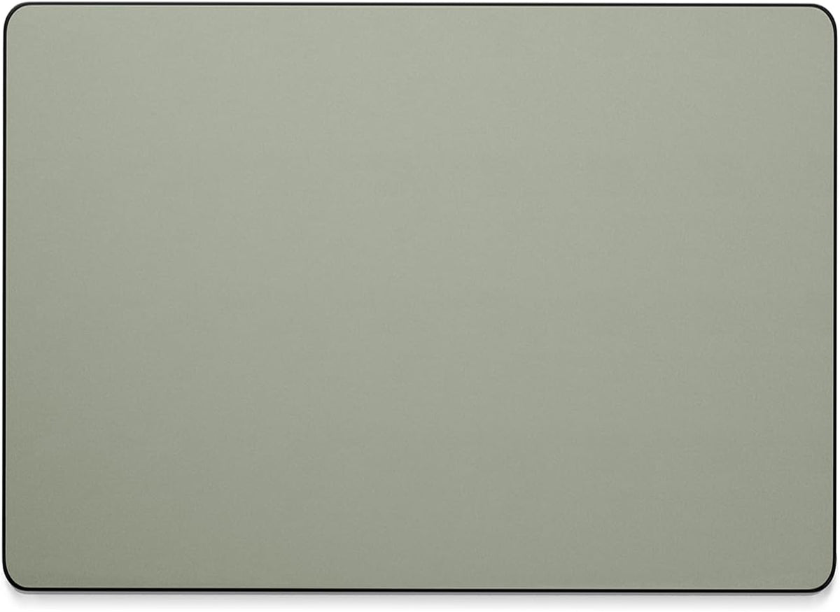 Leather Desk Pad Mat, 17" x 12", Black