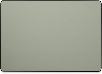 Leather Desk Pad Mat, 17" x 12", Black