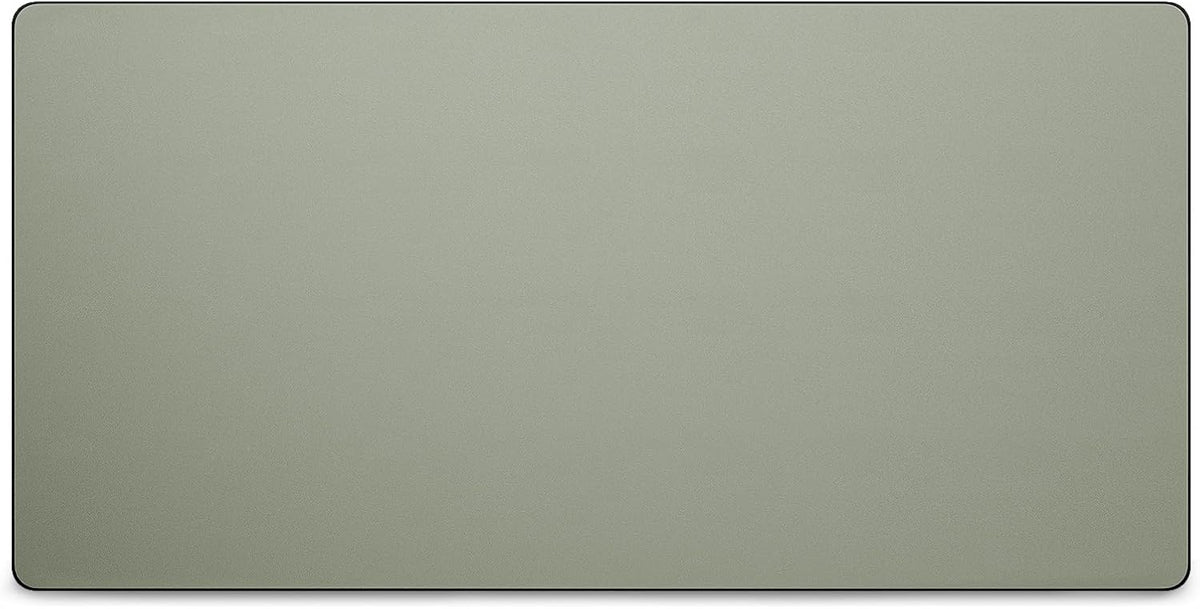 Leather Desk Pad Mat, 17" x 12", Black