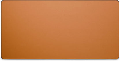 Leather Desk Pad Mat, 17" x 12", Black