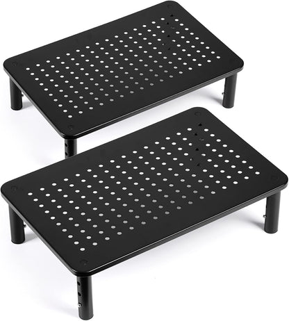 Monitor Riser Desktop Stand Flat Screen TV Monitor Stand Riser