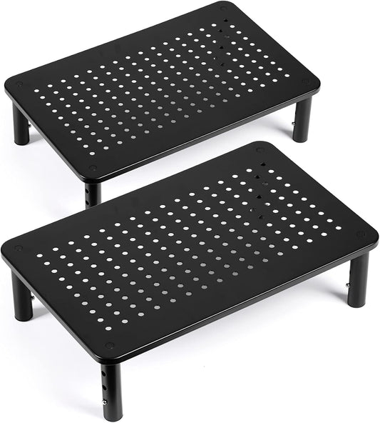 Monitor Riser Desktop Stand Flat Screen TV Monitor Stand Riser
