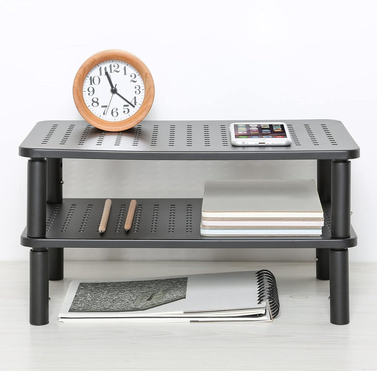Monitor Riser Desktop Stand Flat Screen TV Monitor Stand Riser