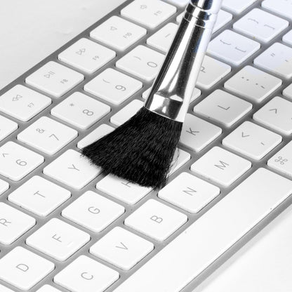 Electronics, Computers, 3D Printers, Anti Static Brush Tool Cleaning Kit - Set of 10 Brushes (Electrostatic Discharge) with Zipper Pouch for Storage - Black Zipper