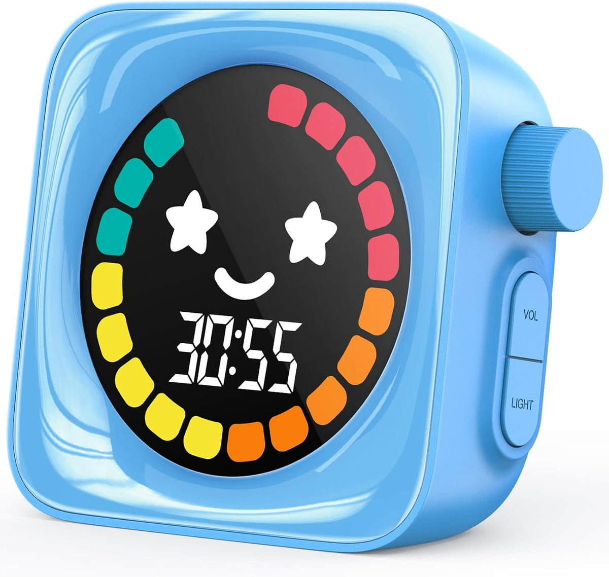 Visual Timer for Kids ADHD, 99-min Digital Countdown/Stopwatch Timer, White