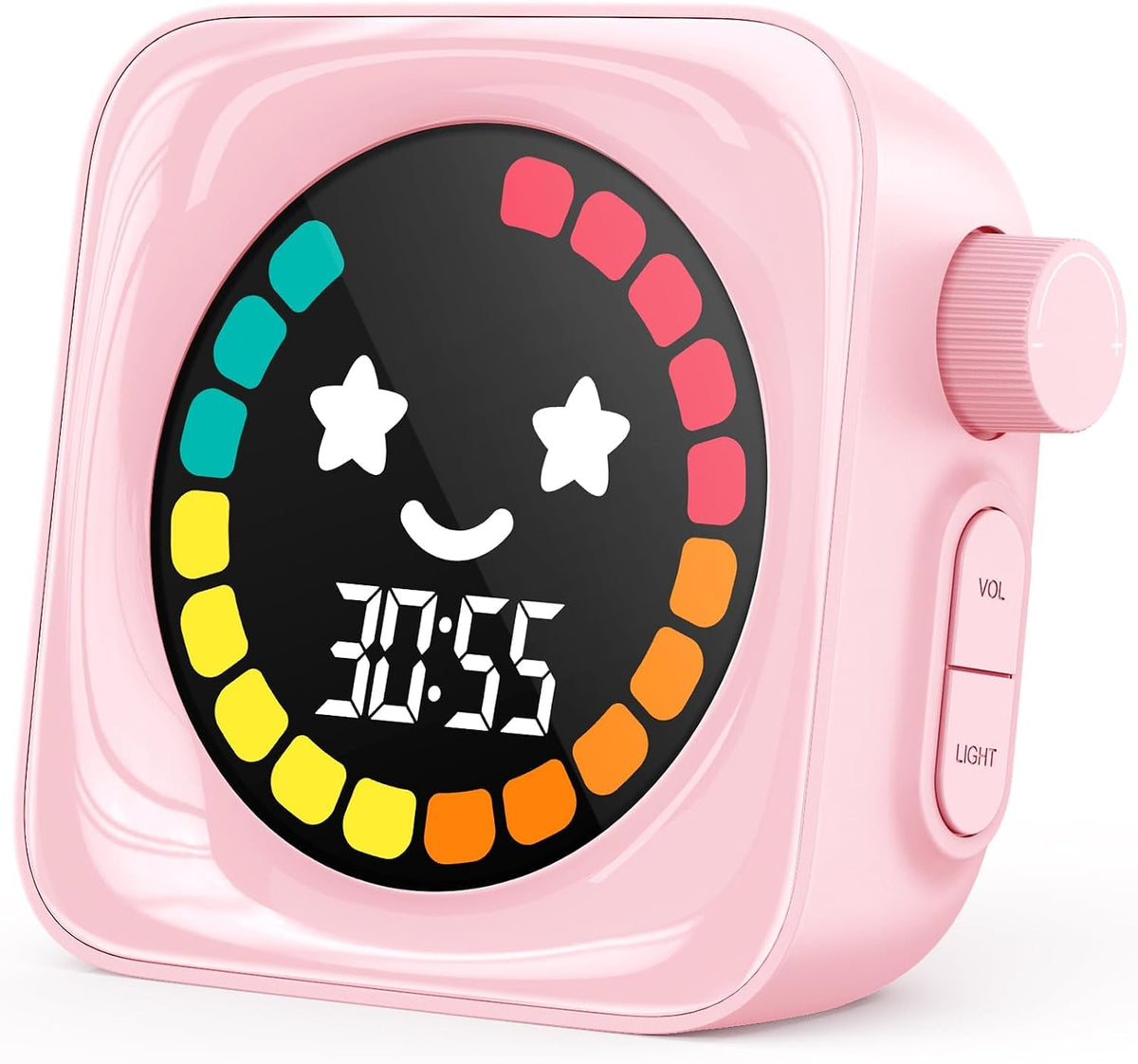 Visual Timer for Kids ADHD, 99-min Digital Countdown/Stopwatch Timer, White