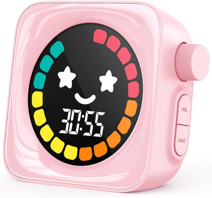 Visual Timer for Kids ADHD, 99-min Digital Countdown/Stopwatch Timer, White