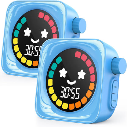 Visual Timer for Kids ADHD, 99-min Digital Countdown/Stopwatch Timer, White