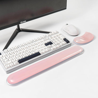 Gel Keyboard and Mouse Wrist Rest Set,Wrist Support for Computer Keyboard