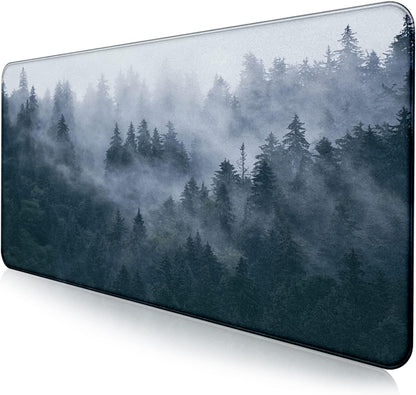Retro American Flag XL Gaming Mouse Pad with Stitching Edge Laptop Desk Mat