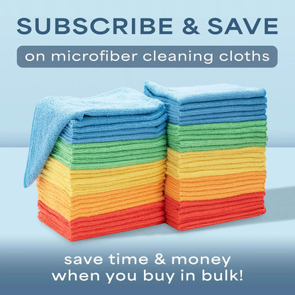 . Microfiber Cleaning Cloth, 11.5" x 11.5"