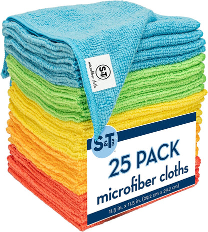. Microfiber Cleaning Cloth, 11.5" x 11.5"