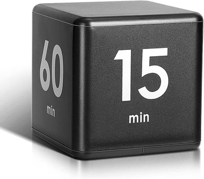 Cube Timer, Gravity Sensor Flip Timer for ADHD, Pink