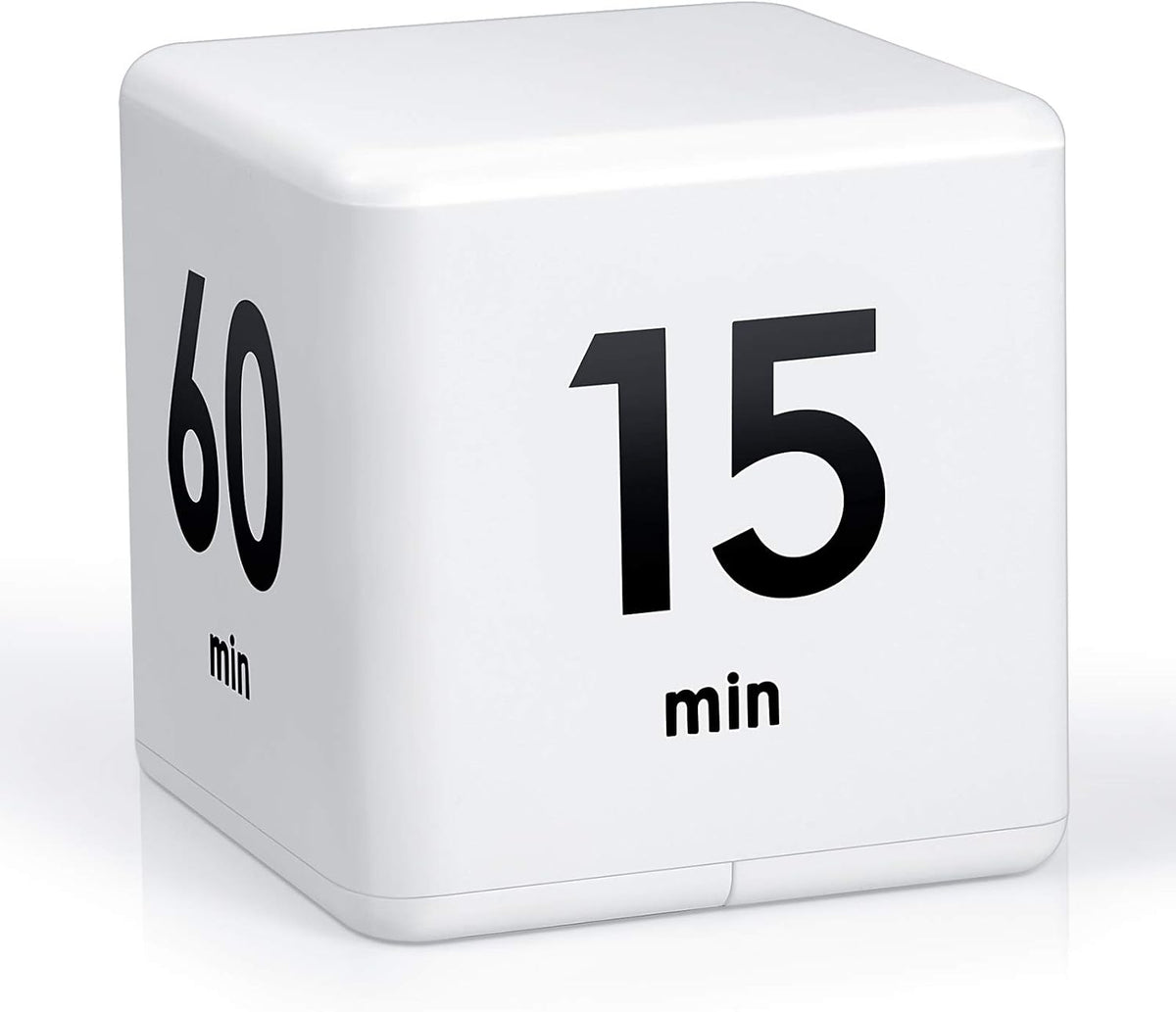 Cube Timer, Gravity Sensor Flip Timer for ADHD, Pink