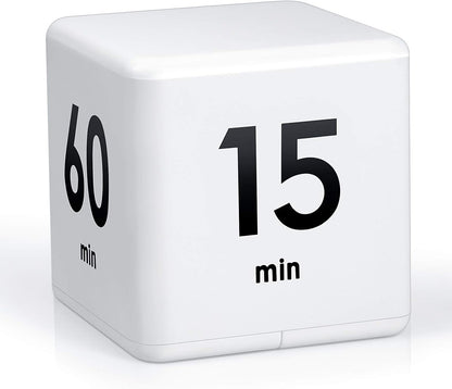 Cube Timer, Gravity Sensor Flip Timer for ADHD, Pink