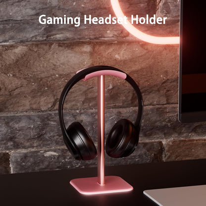 Headphone Stand for Desk - Headset Stand Headphone Holder (Black)