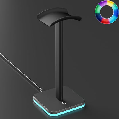 Headphone Stand for Desk - Headset Stand Headphone Holder (Black)