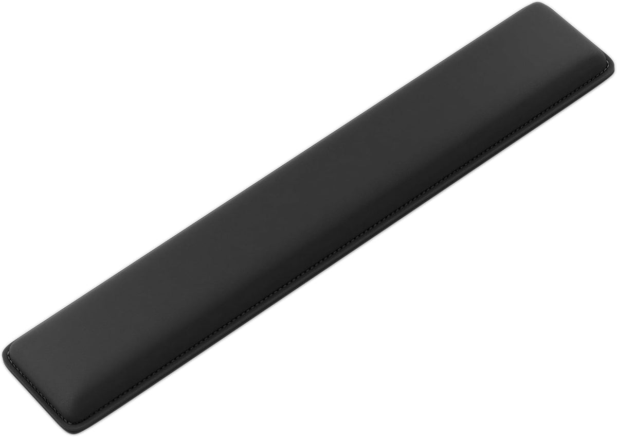 Cooling Gel Wrist Rest, 17.3-inch Length for Full-Sized Keyboard, Memory Foam Palm Rest with Non-Slip Footpad, Ergonomic Design, Stain Resistant, PC Accessory Gaming Gear (Large-Full Size)